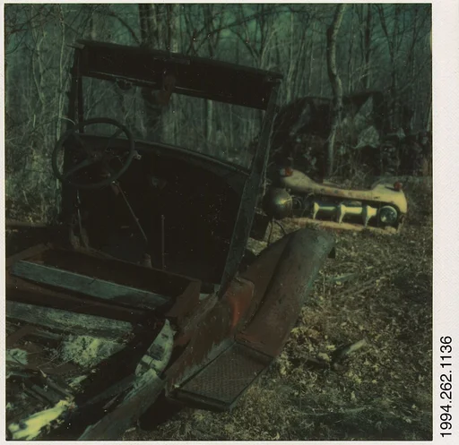 [Auto Junkyard, Old Lyme, Connecticut: Truck Chassis]