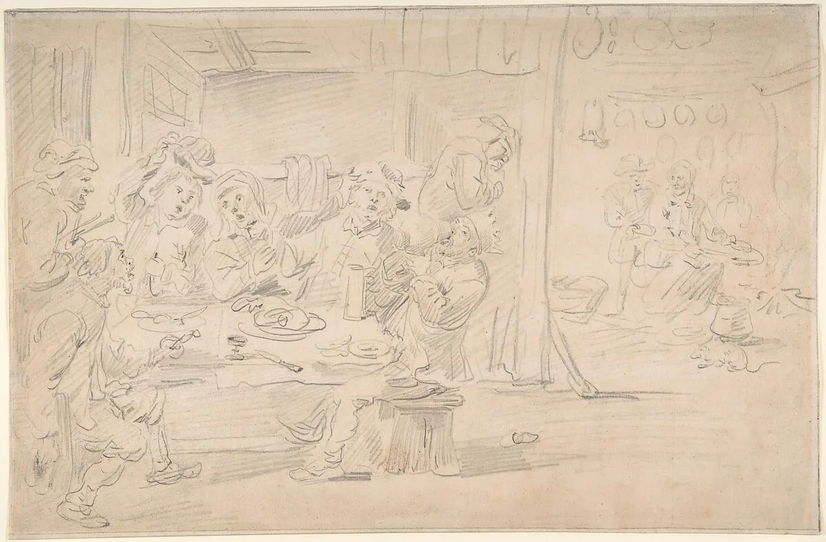 The King Drinks — David Teniers the Younger