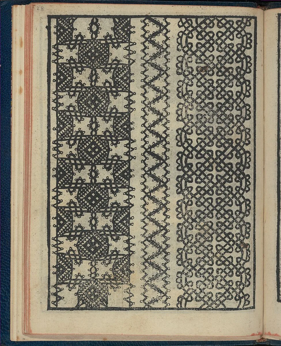Le Pompe: Opera Nova, page 14 (verso) — Giovanni Battista & Marchio Sessa