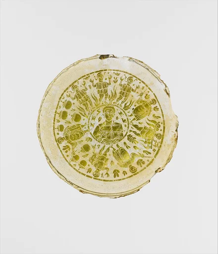 Bowl Base with Miracle Scenes