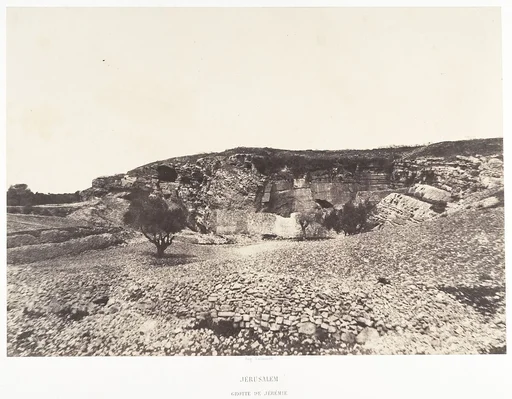 Jérusalem, Grotte de Jérémie