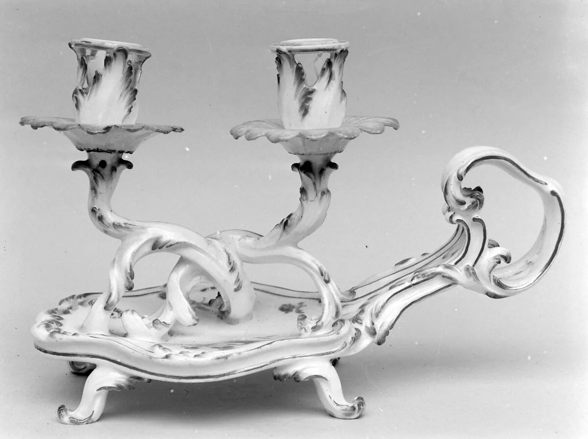 Chamber candlestick — Meissen Manufactory