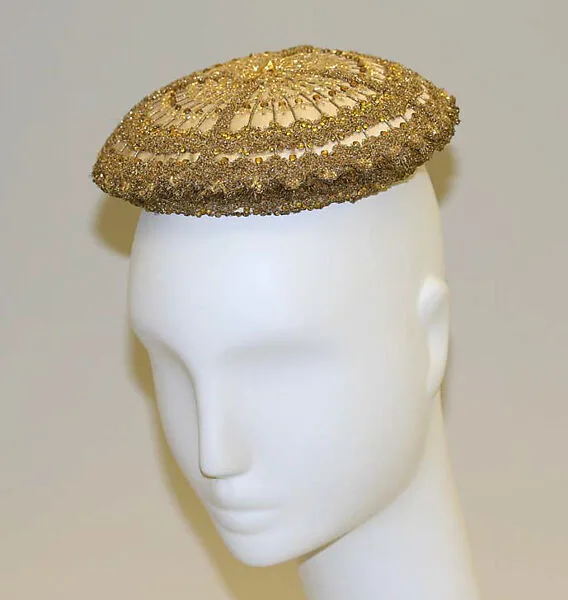 Evening hat — House of Balenciaga|Cristobal Balenciaga