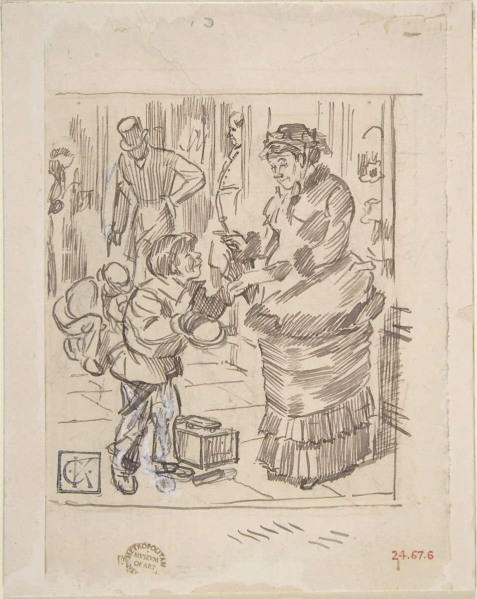 "Tract Distributor" — Charles Samuel Keene