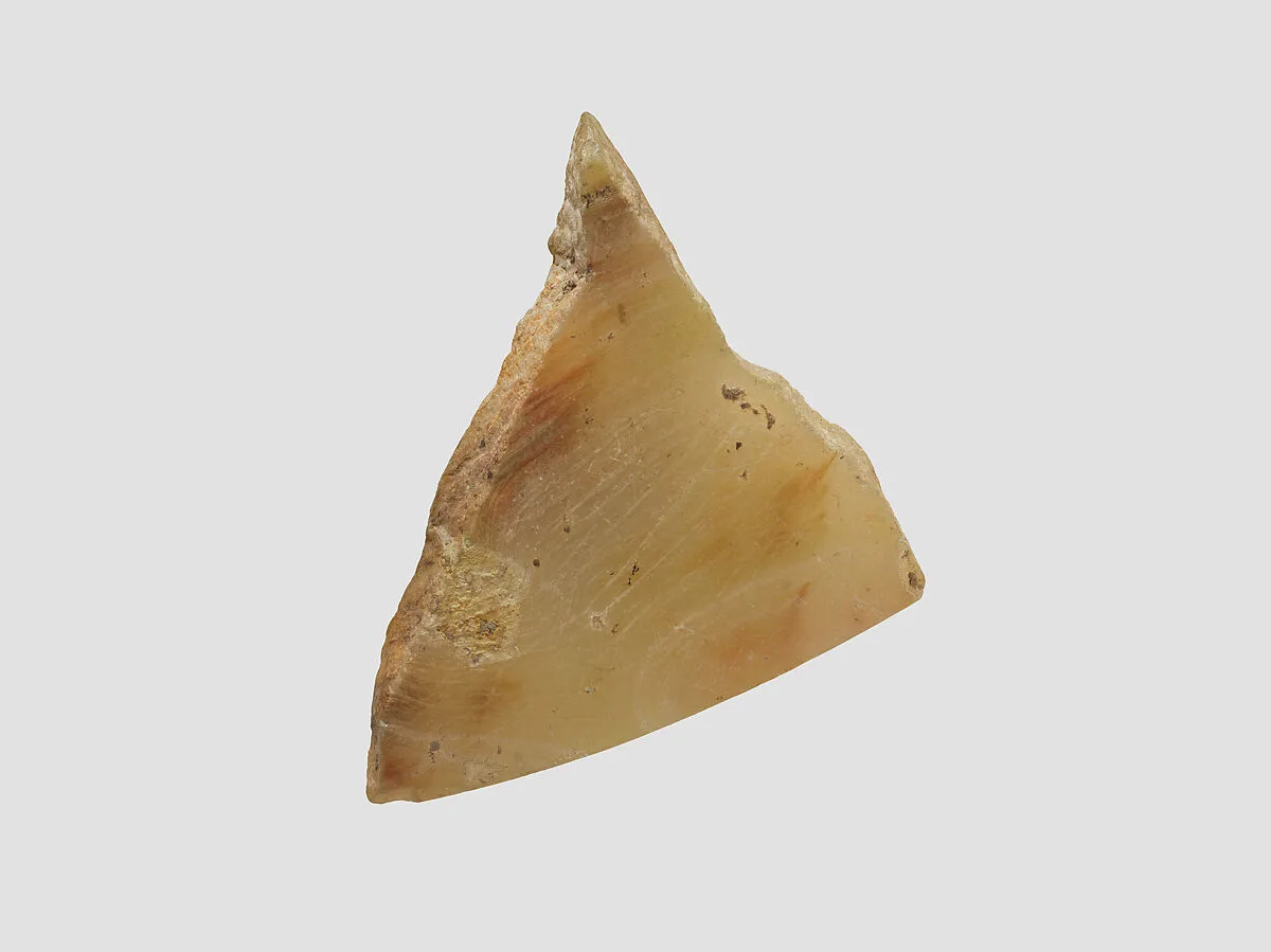 Stone vessel fragment — Unknown