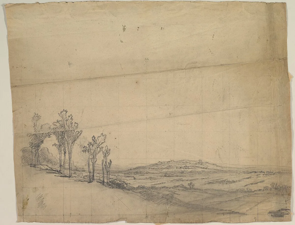 Design for a Stage Set — Eugène Cicéri