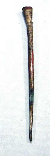 Hammered Silver Fluted Tube
