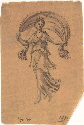 Study of a Classical Female Figure (Night)