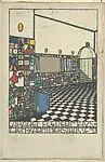 Bar Room, Cabernet Fledermaus, Vienna, Kärntnerstrasse 33 — Josef Hoffmann|Wiener Werkstätte