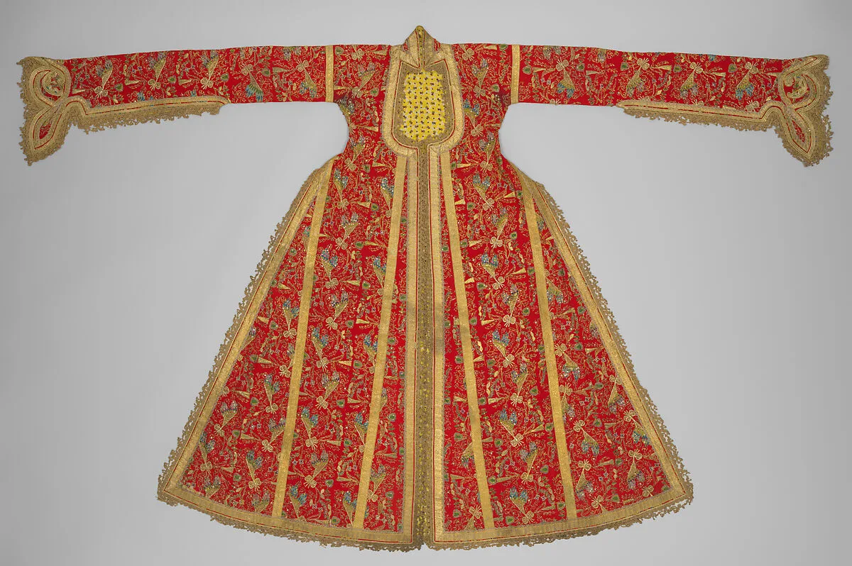 Uçetek Entari or Three-Skirt Robe — Unknown