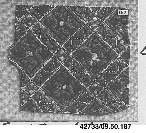 Peasant costume fragment