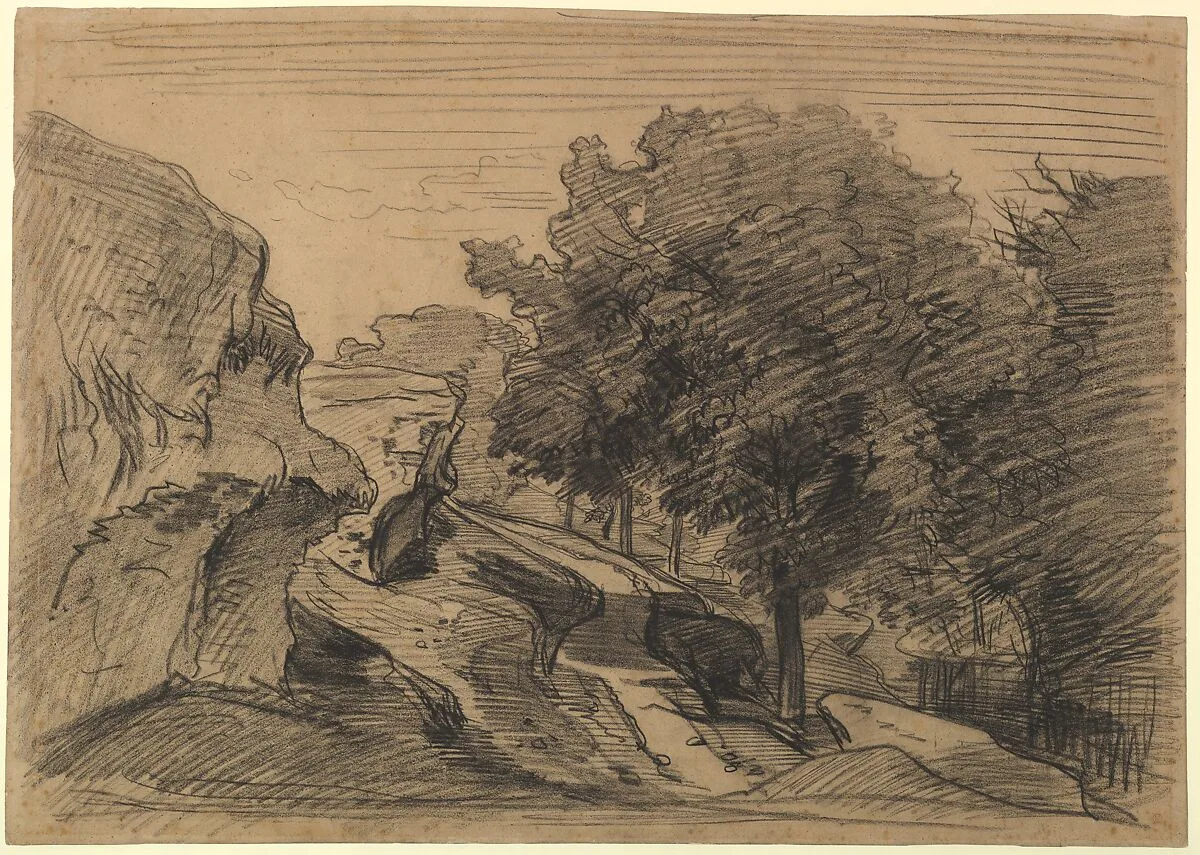 Rocky Landscape — Charles-François Daubigny