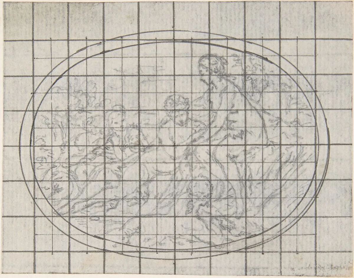 Design for a Box-Lid — Hubert François Gravelot