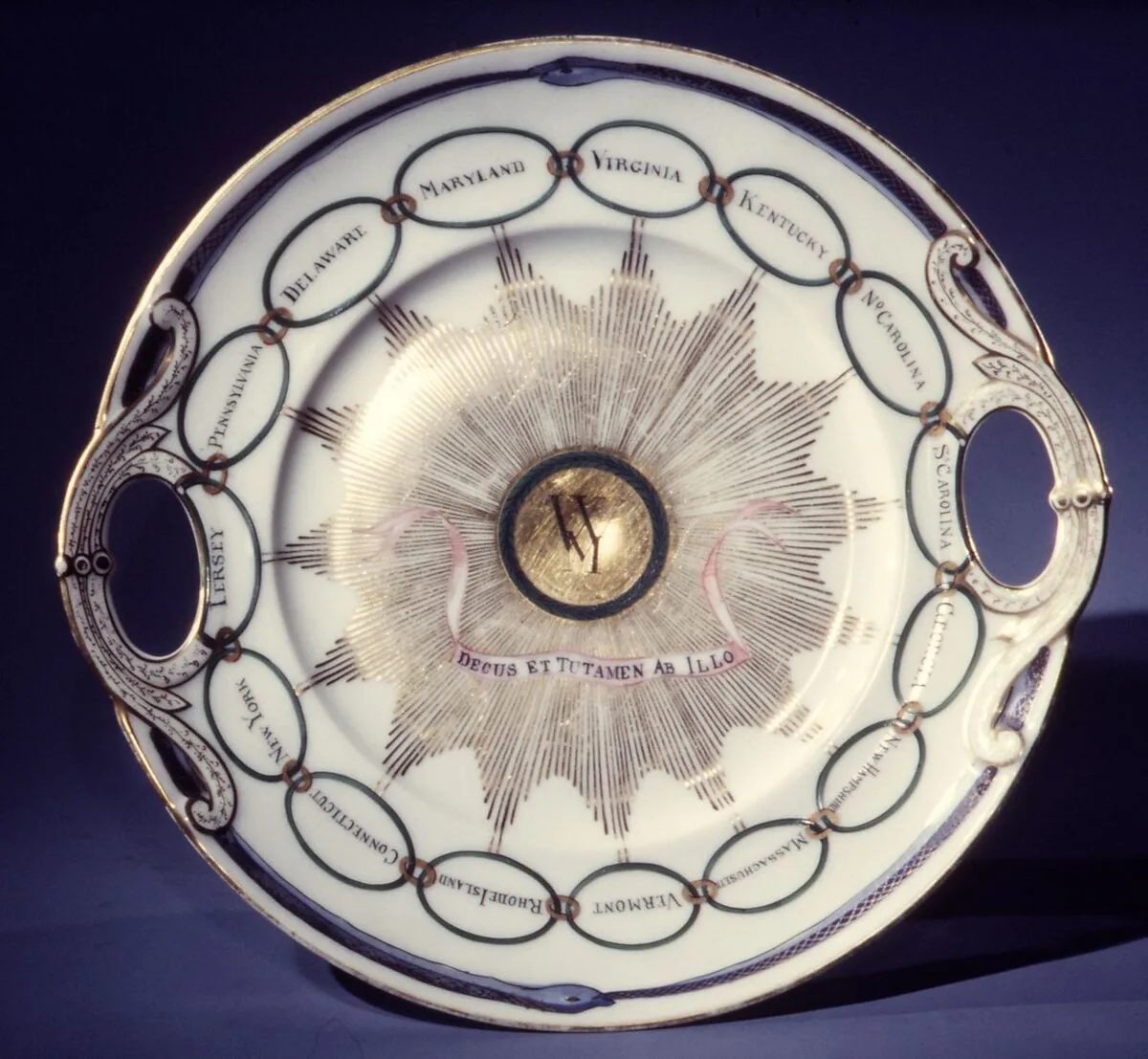 Cake plate — Unknown