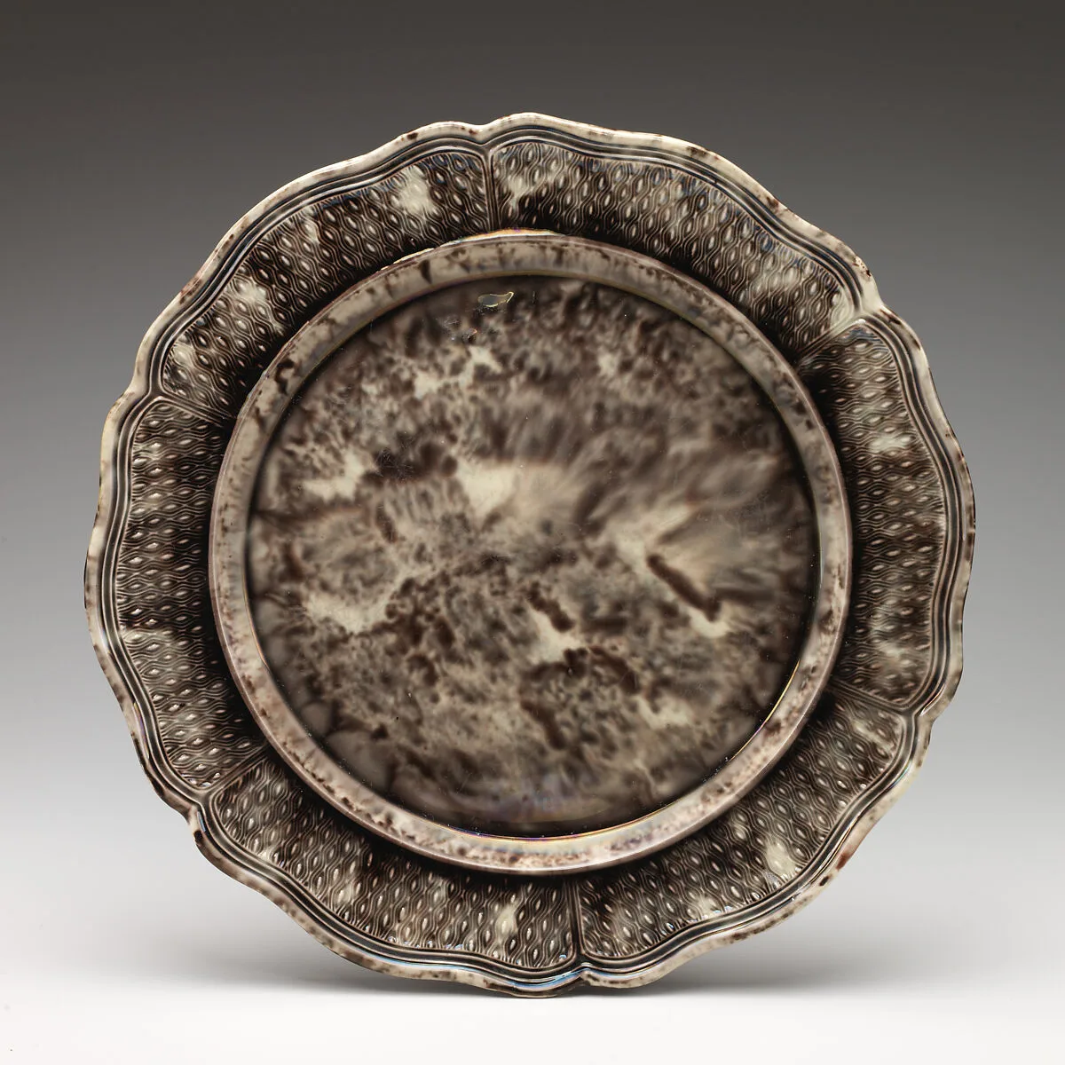Plate — Whieldon type