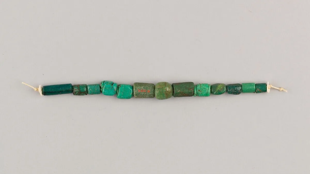 String of 13 beads — Unknown