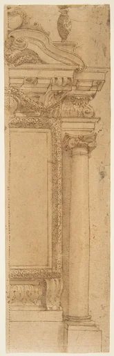 Architectural Design Presenting Two Alternate Solutions (in two fragments)