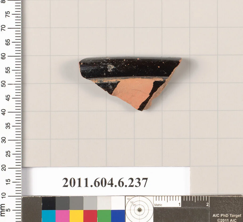Terracotta fragment of a bowl — Unknown