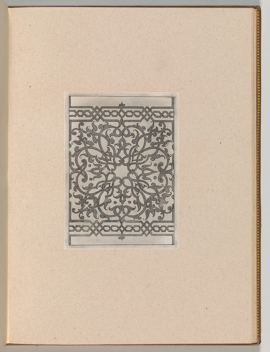 Copies after the 'Livre contenant passement de moresques' (plate 10) — Jacques Androuet Du Cerceau