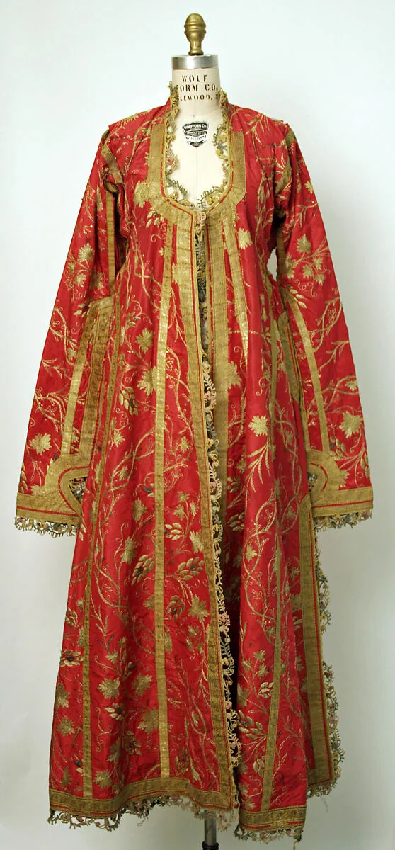 Uçetek Entari or Three-Skirt Robe — Unknown