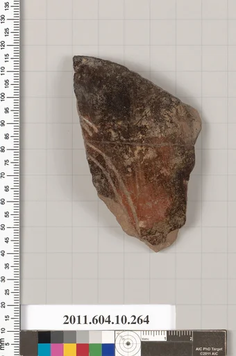 Terracotta fragment of an undetermined shape