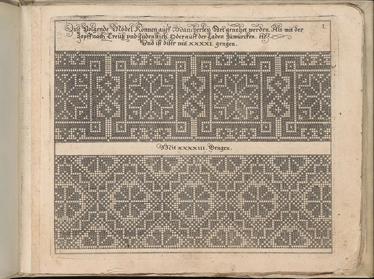 Schön Neues Modelbuch (Page 6 recto) — Johann Sibmacher|Balthasar Caymox
