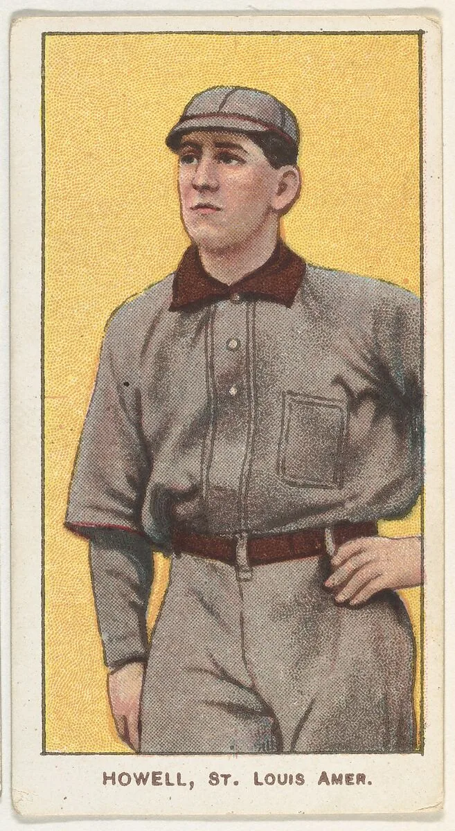 Howell, St. Louis, American League, from the White Border series (T206) for the American Tobacco Company — American Tobacco Company