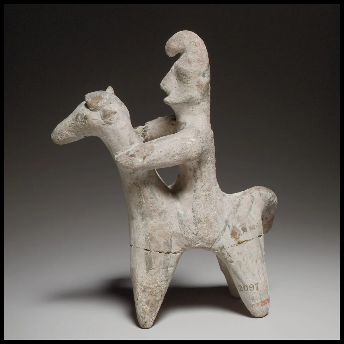 Horse and rider — Unknown