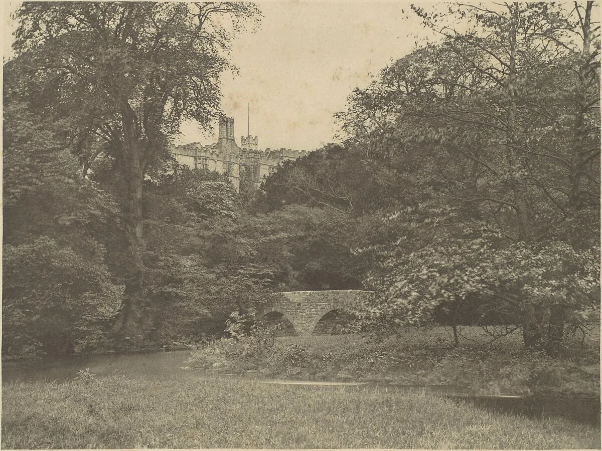 Lady Dorothy's Bridge, Haddon Hall — George Bankart