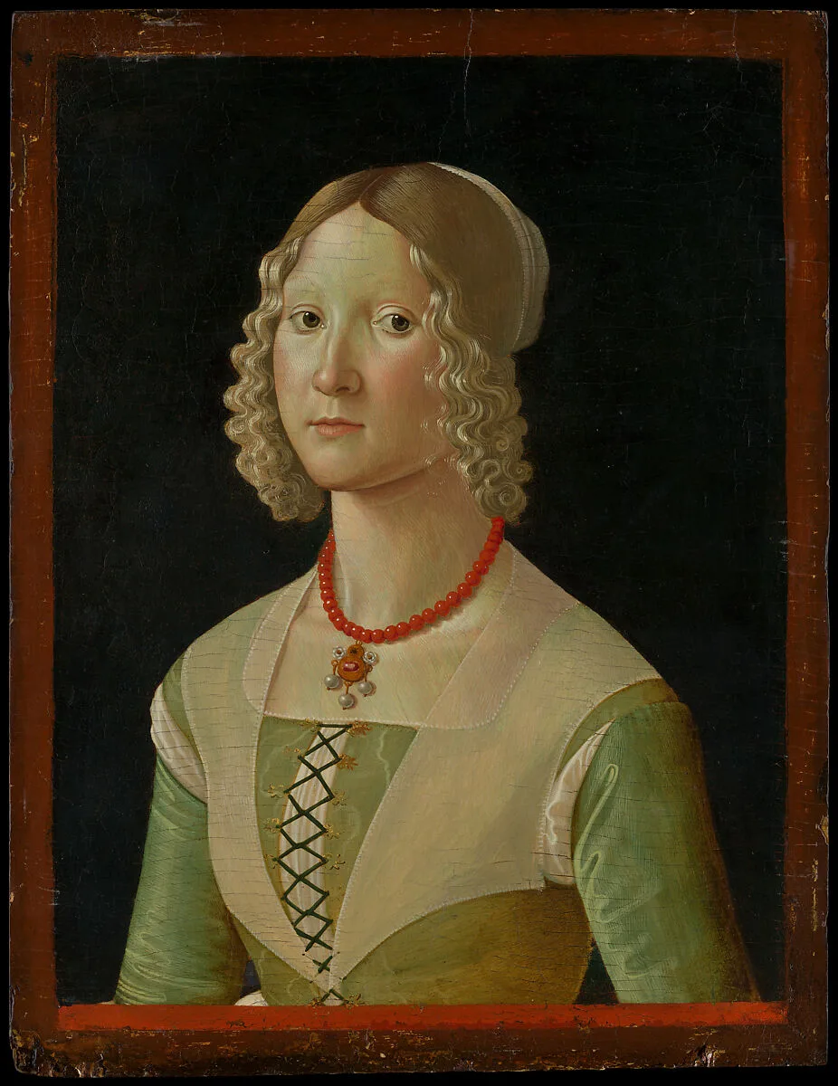 Selvaggia Sassetti (born 1470) — Davide Ghirlandaio (David Bigordi)