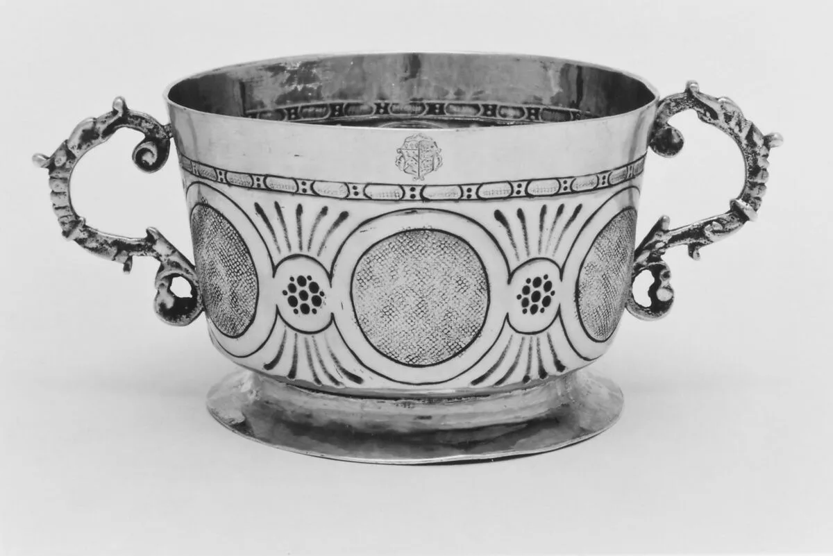 Two-handled bowl — T. G., London
