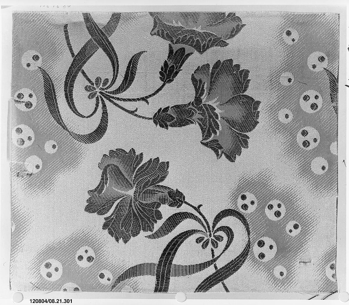 Textile sample — J. Claude Frères & Co.|Unknown Designer
