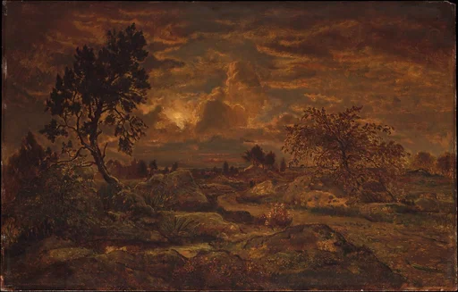 Sunset near Arbonne