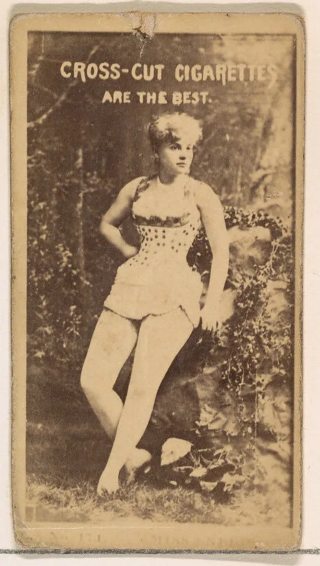 Card Number 171, from the Actors and Actresses series (N145-2) issued by Duke Sons & Co. to promote Cross Cut Cigarettes — W. Duke, Sons & Co.