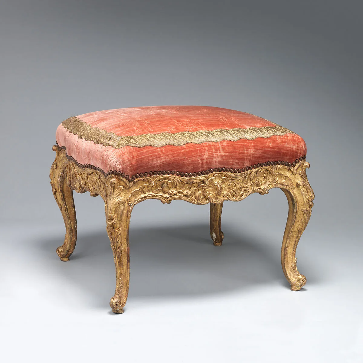 Stool (tabouret) (one of a pair) — Jean-Baptiste II Tilliard|Jean-Baptiste I Tilliard