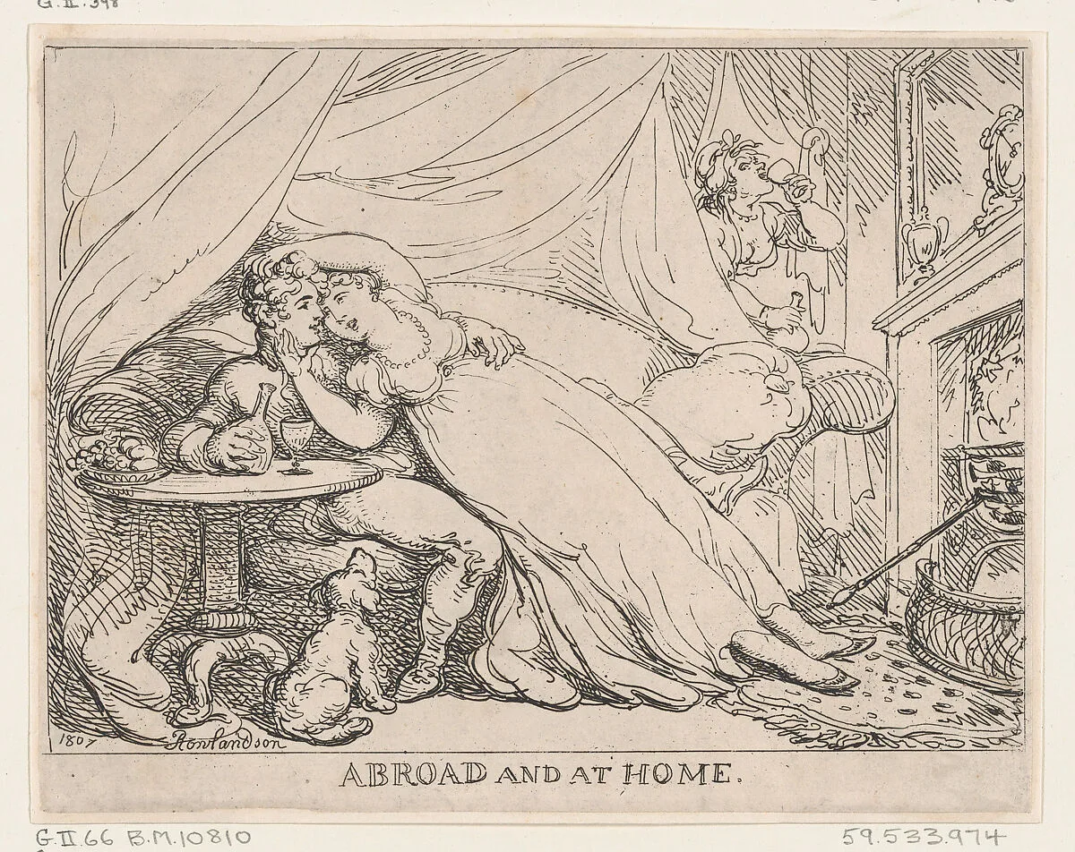 Abroad and At Home — Thomas Rowlandson|Rudolph Ackermann, London