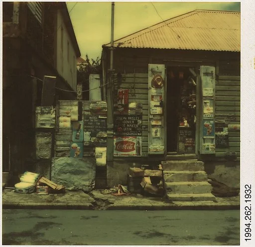 [Shoemaker's Shop, Marigot, St. Martin's, French West Indies]