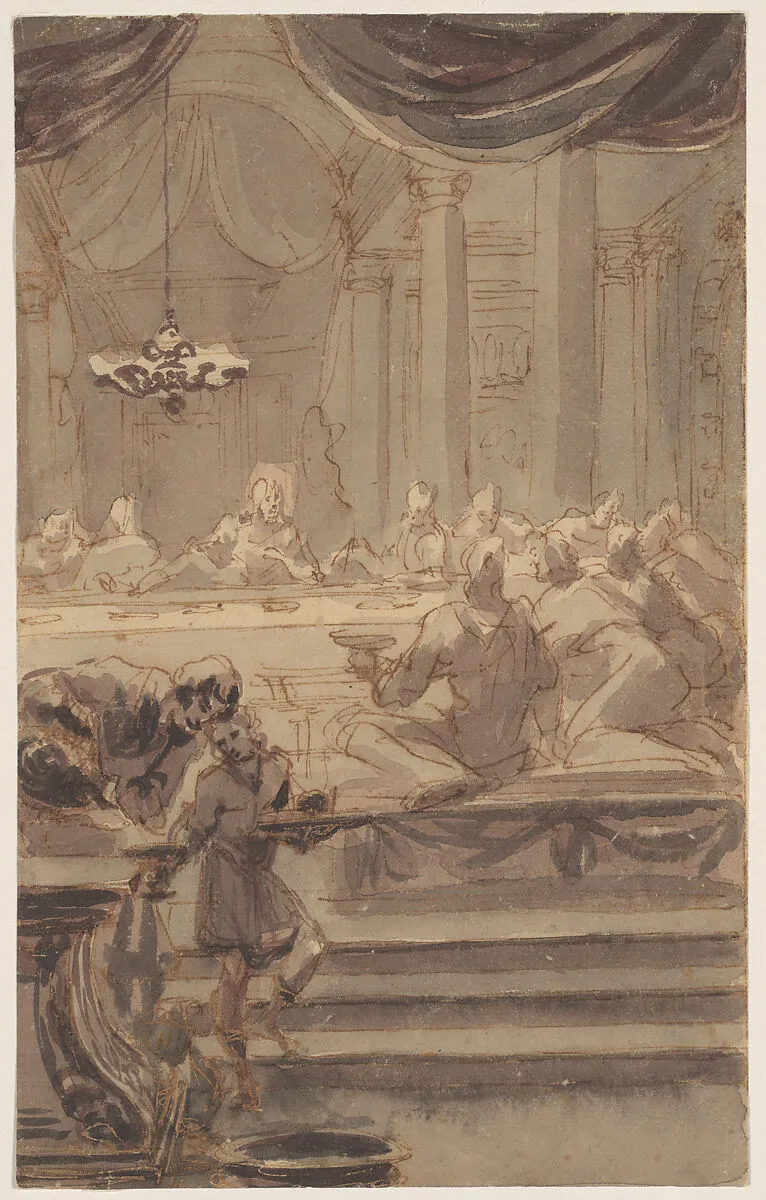 The Last Supper — Giovanni Antonio Pellegrini