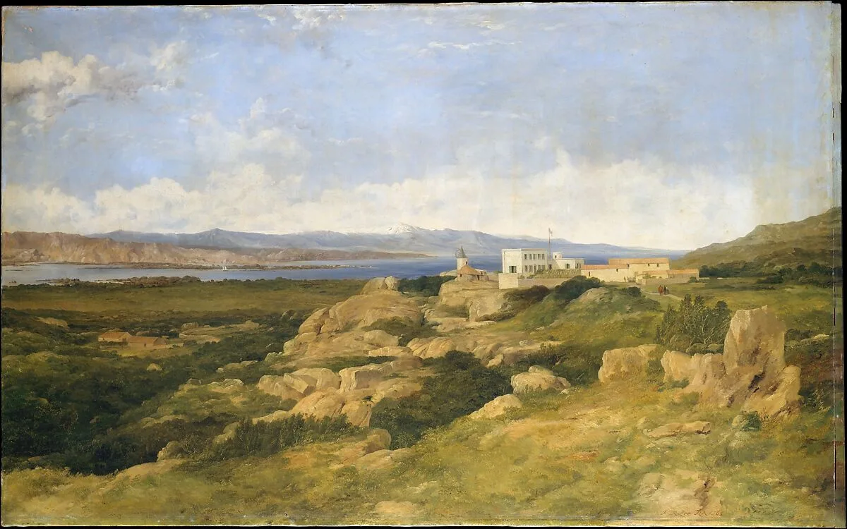 General Garibaldi's Residence at Caprera — Frederick Richard Lee