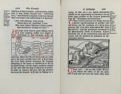 The Treatyse of Fysshynge wyth an Angle from the book of Saint Albans
