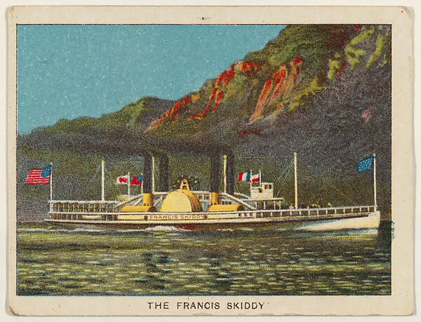The Francis Skiddy, from the "Hudson-Fulton" series (T72), issued with Turkey Red Cigarettes by the American Tobacco Company — American Tobacco Company