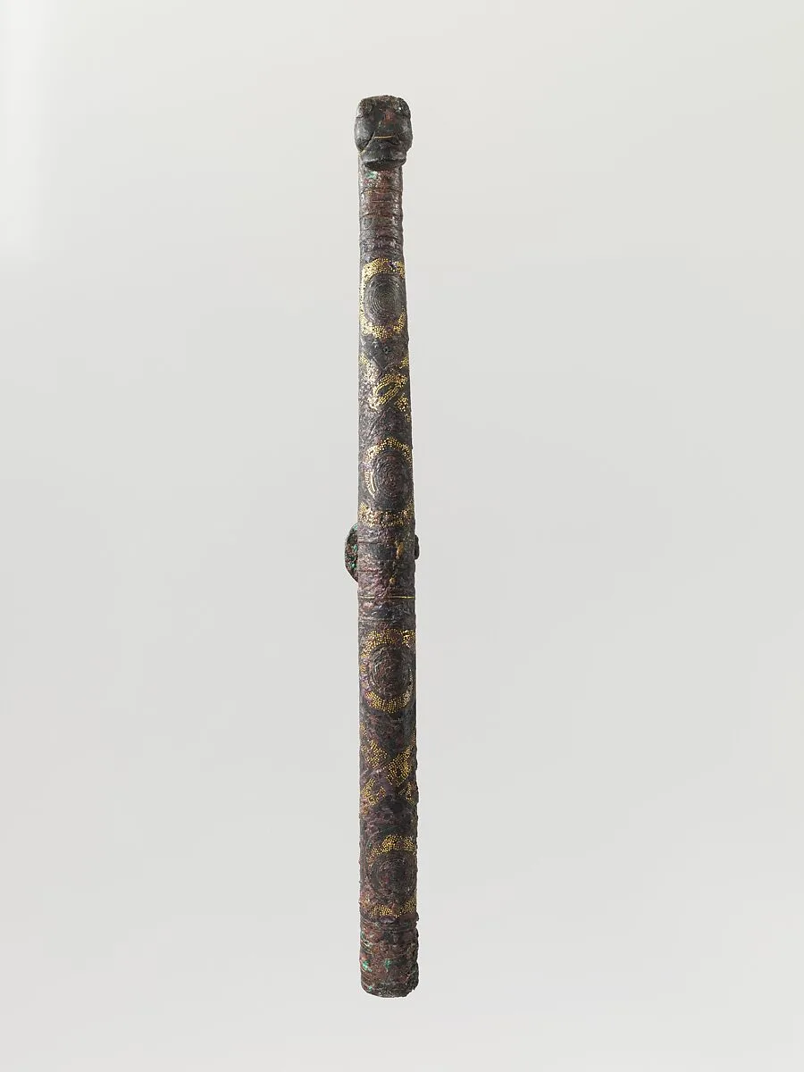 戰國至西漢 錯金銀青銅带鈎|Belt hook — Unknown