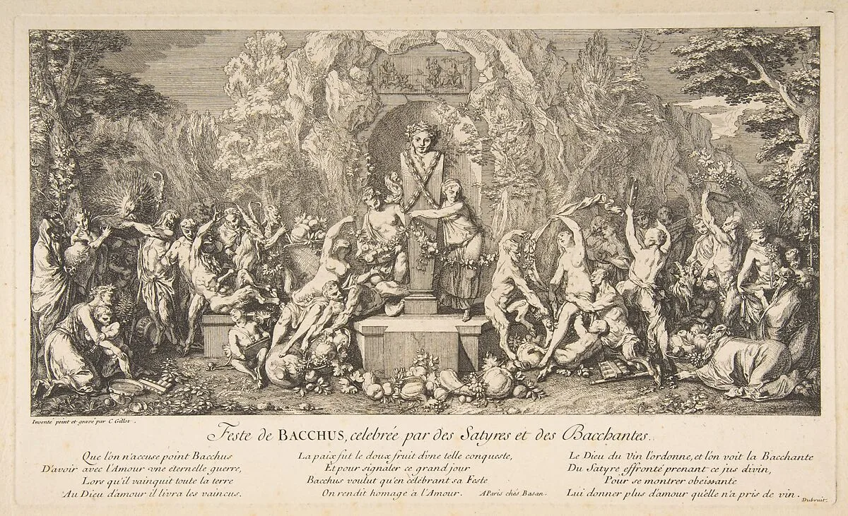 The Fête of Bacchus — Claude Gillot