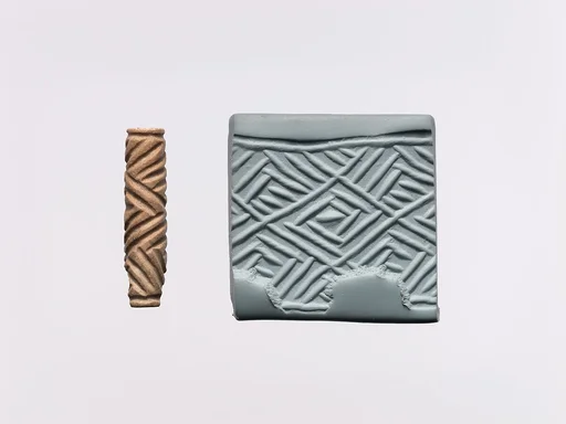 Cylinder seal and modern impression: geometric design