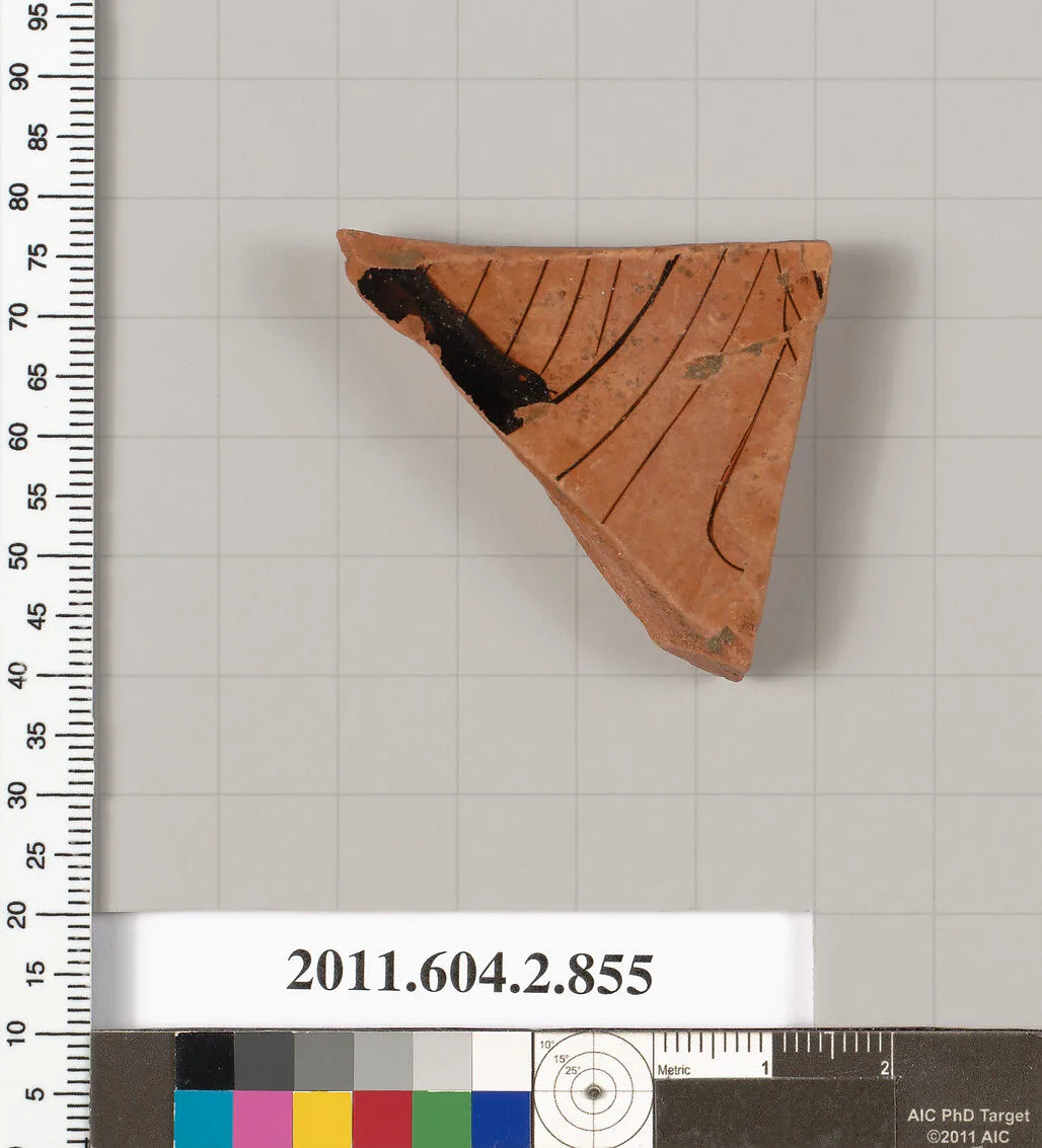 Terracotta fragment of a bell-krater (bowl for mixing wine and water) — Unknown