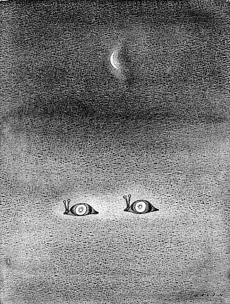 The Return of Two Snails — Jean-Michel Folon