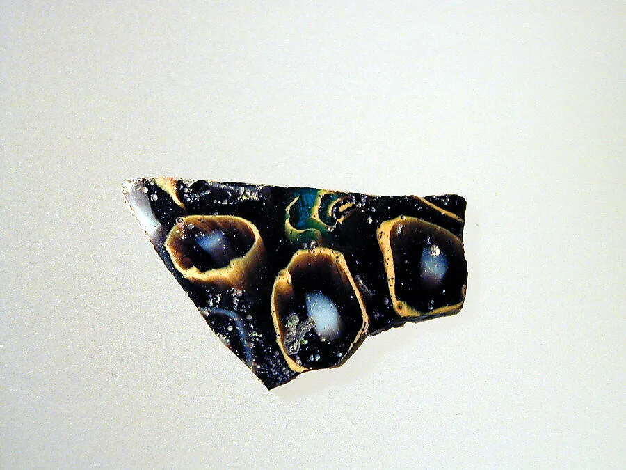 Glass mosaic bowl fragment — Unknown
