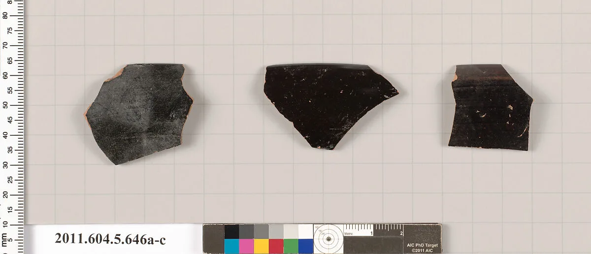 Terracotta rim fragments of kylikes (drinking cups) — Unknown