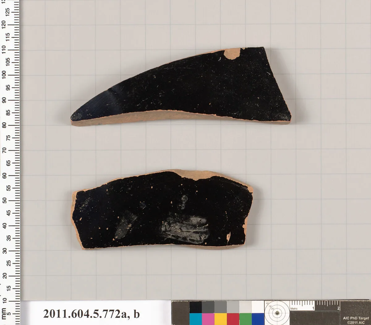 Terracotta fragments of kylikes (drinking cups) — Unknown