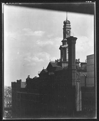 [Jacob Ruppert Brewery Building, From Roof of Evans's Apartment Building?, New York City]